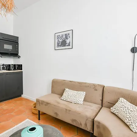 Apartment Chez Marius - 1 Ch Avec Clim - St Charles Marseille